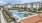a pool in a city
